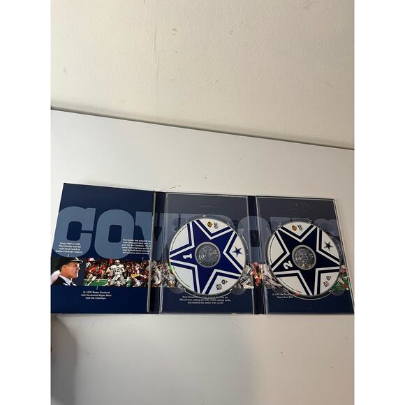 Dallas Cowboys Football Complete History Of America's Team 1960-2003 DVD Box Set - Picture 3 of 5